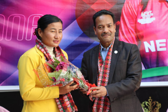 सीता रानामगर बनिन् विदेशी लिग खेल्ने पहिलो नेपाली महिला क्रिकेटर